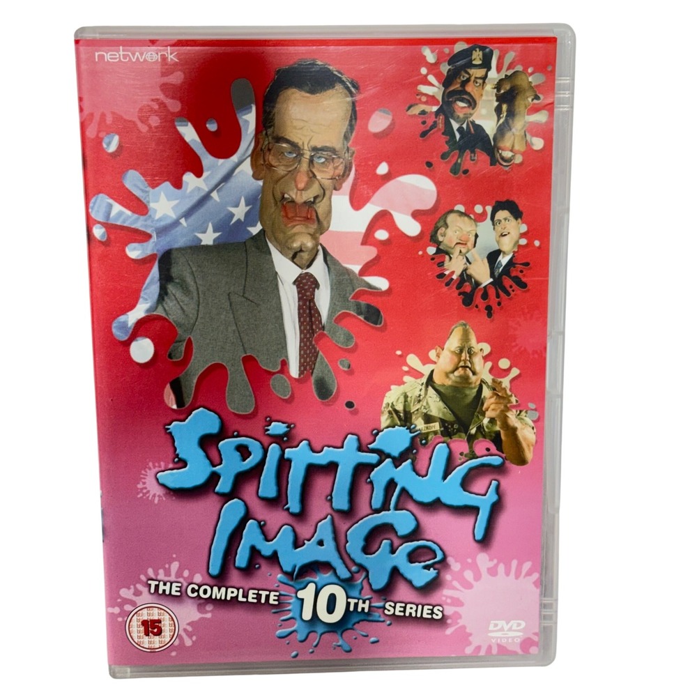 Network Spitting Image Complete 10th Series DVD Satirical Puppet Comedy REGION 2